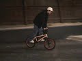 a day in a carpark on a bmx