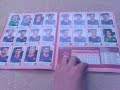 Panini Uefa Euro 2008 sticker album completed Panini Uefa Euro 2008 sticker album completed