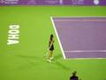 videos de Jankovic hits a shot behind her back