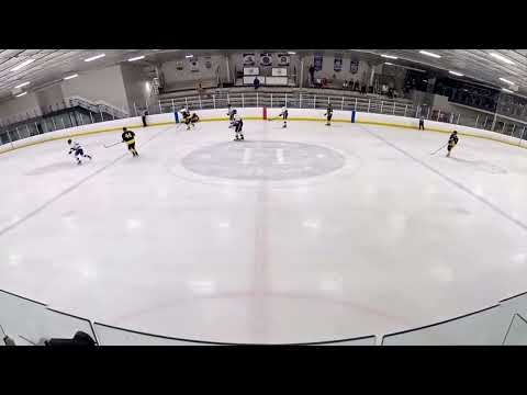 Phc 18u Jason Fowler big hit at blue line