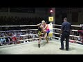 Torisa (Tiger Muay Thai) scores a TKO at Patong Stadium