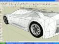 Modeling a supercar in SketchUp part2/6(tutorial)