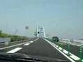大牟田IC → 高田IC　有明海沿岸道路　