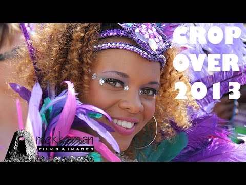 Barbados - Coverage of Grand Kadooment Day at Barbados Crop Over 2013 as revelers make their way from Warrens to Spring Garden. A few interviews near the start plus vid...