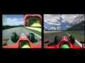 onboard  interlagos massa real vs zelada r-factor