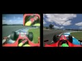 onboard  interlagos massa real vs zelada r-factor