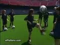 RONALDINHO VS Cristian Ceballos froom  F.C BARCELONA