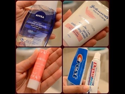 روتين العناية بالبشرة - My Skincare Routine