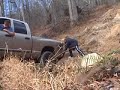 winching a 9000 lbs Dodge 2500 Ram truck