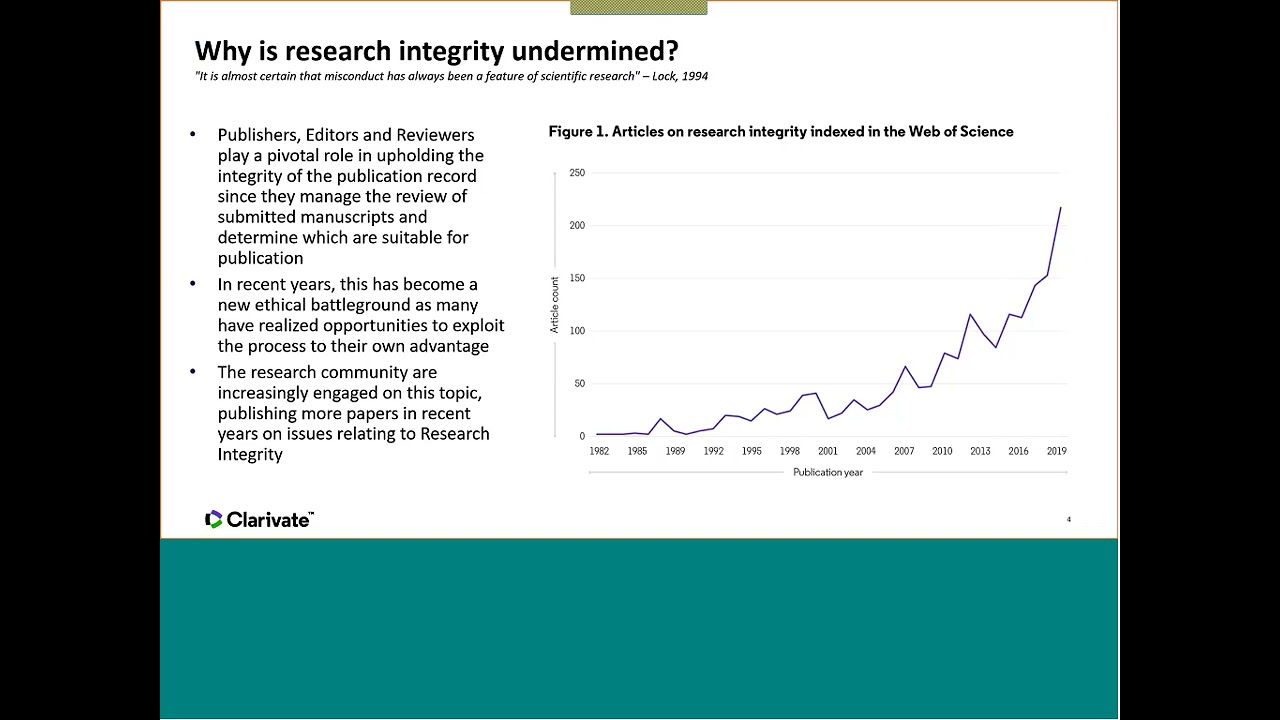 Research and Publishing Integrity – Through the author and journal lens   MOHE