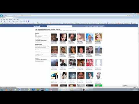 how to locate friends on facebook
