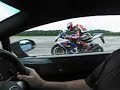 0-100-0mph Suzuki GSX-R1000 vs Lamborghini Gallardo 0-100-0mph Suzuki GSX-R1000 vs Lamborghini Gallardo