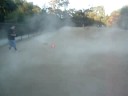 Firestorm 10T HPI doing BURNOUT and Donuts