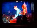 Conan O Brien gets his groove on with Tyra Banks!!