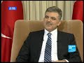 cette semaine, dans le talk de paris, ulysse gosset se rend � istanbul, en turquie. il s'entretient avec le pr�sident turque, abdullah g�l, un pro-europ�en � la t�te de l'�tat depuis plus d'un an. (partie 1/2).