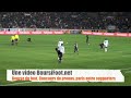 psg - toulouse au parc des princes ; ambiance dans le parc, minute de silence, et images du match