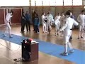 CAMPEONATO ASTUR-GALAICO DE PENTATLON MODERNO (ESGRIMA)-CRISTOBAL RODRIGUEZ VS PABLO CUERVO.wmv