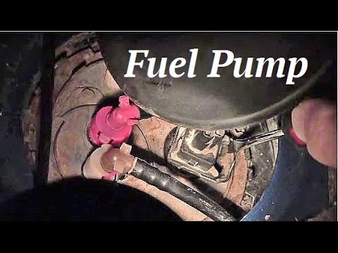 How to Remove Fuel Pump on Mercury Mystique
