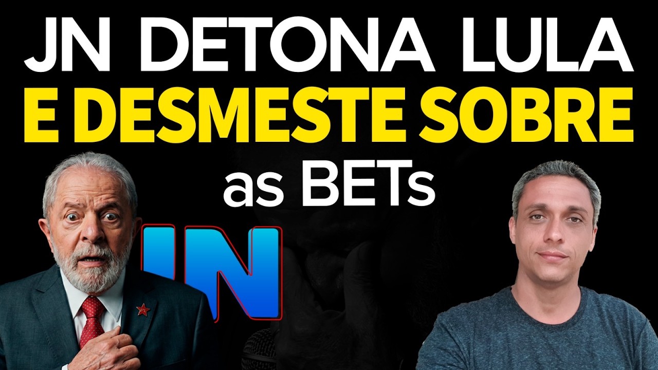 É TODO DIA AGORA - Jornal Nacinal desmente LULA sobre as BETs e detona o LADRÃO