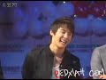 Fans singing to Junsu Fans singing to Junsu