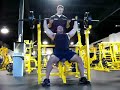 Seated BB Military Press 225 x 5 Seated BB Military Press 225 x 5