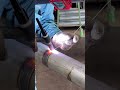 ステンレス配管の内作ＴＩＧ溶接