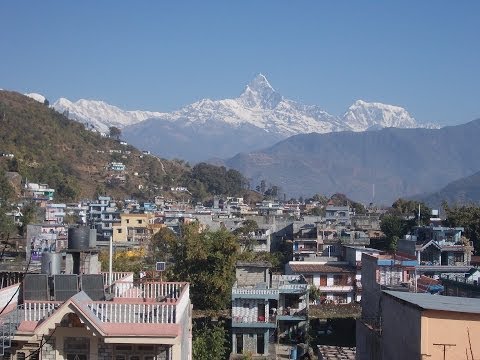www.tnepal.com - Pokhara ist die zweitgrößte Stadt Nepals, von hier aus bietet sich eine außergewöhnliche Aussicht auf den nahen Himalaja mit den drei Achttausendern Dhaulagi...