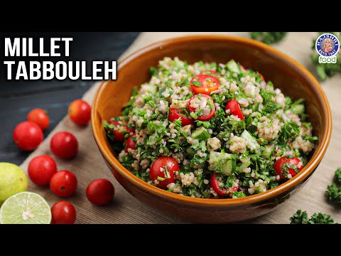 Millet Tabbouleh Recipe | #howtomake Delicious #saladrecipe Millet Tabbouleh at Home | Chef Bhumika