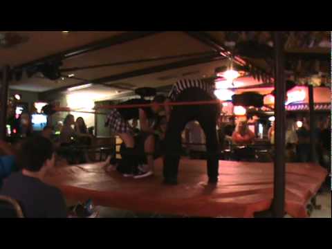 wrestling spanking
