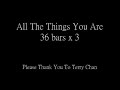 ALL THE THINGS YOU ARE - Background ALL THE THINGS YOU ARE - Background