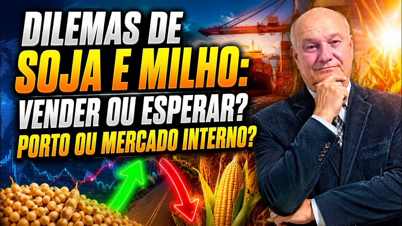 Dilemas de soja e milho: Vender ou esperar? Porto ou mercado interno?