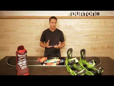 how to set bindings on a snowboard