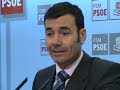Tomás Gómez en Rueda de prensa 10-11-2009