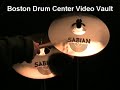 Sabian Vault 17\" & 19\" Crashes (1122 & 1675g)