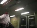 police head through glass amazing accident