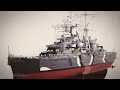 Miniature vidéo Maquette bateau en bois : Prinz Eugen