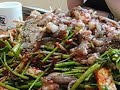 The english actors of Hanyong Theatre Company, during rehearsals in Namwon, South Korea, went for a meal.  We ordered squid, and when it arrived, to be cooked at the table, this was how it looked...