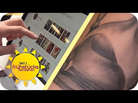 Tattoo per App - kann Lukas das perfekte Studio für das erste Tattoo finden? | SAT.1-Frühstücksfernsehen