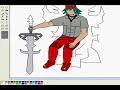 Runescape Drawing - Fat Wrecked (R.I.P)