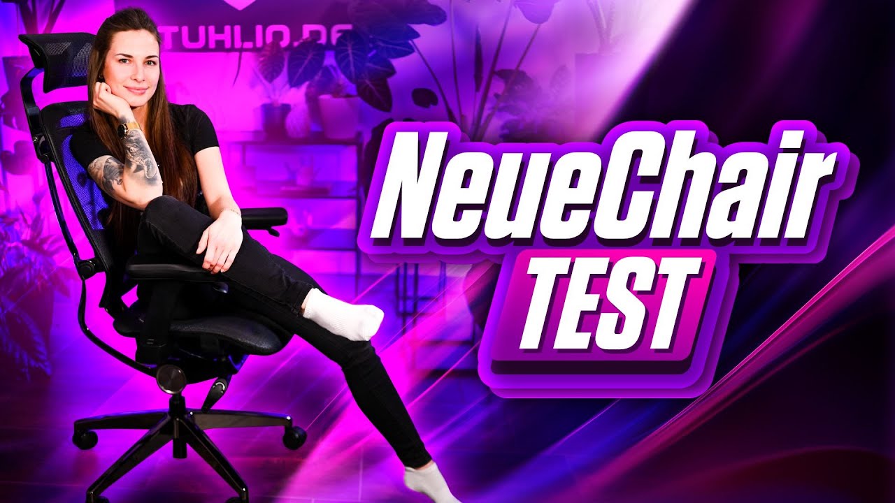 NeueChair Bürostuhl Test - Ergonomie durch besondere Verstellmöglichkeit!