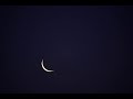 2020/2/21 農曆正月廿八殘月, Waning crescent moon(7.1%) rising in Yuen Long, Hong Kong