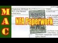 How to fill out BATF paperwork for a NFA firearm