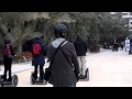 Paseando en segway por Elche durante blogtrip #visitelche