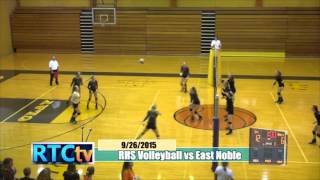 Rochester High School Volleyball vs East Noble