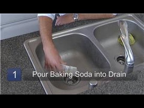 how to use soda crystals in sink