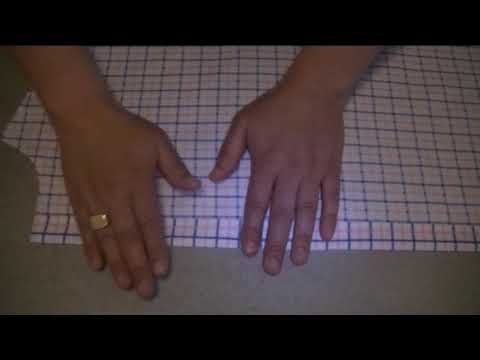 how to attach running number to t-shirt