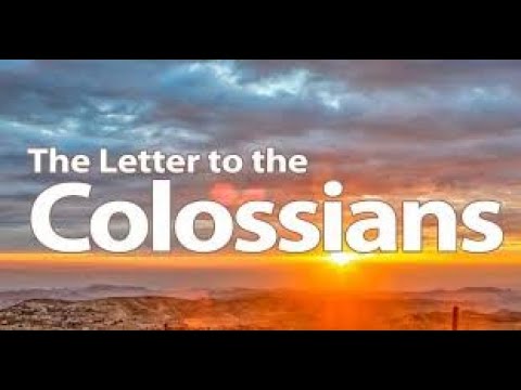 Paul’s Letter to the Colossians – Hope For Youth Ministries