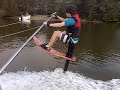 BRODIE FIRST GO ON AIR CHAIR , FIRST GO ON THE WATER IN AGES