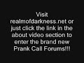 Brand New Prank Call Forum