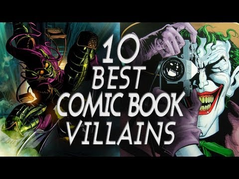 comic book - Subscribe to Variant: http://www.youtube.com/subscription_center?add_user=variantcomics Today Arris counts down the Top Ten Comic Book Villains of all time! ...